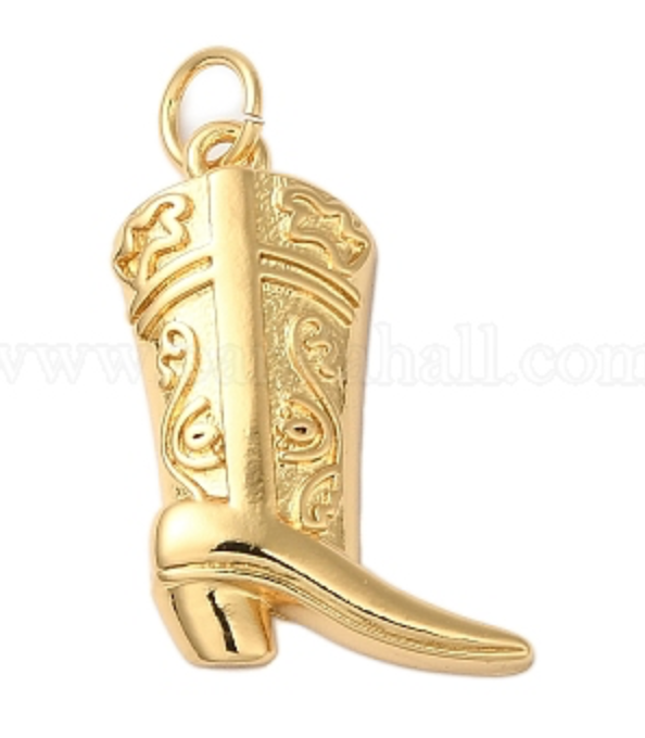 Cowgirl Boot Charm