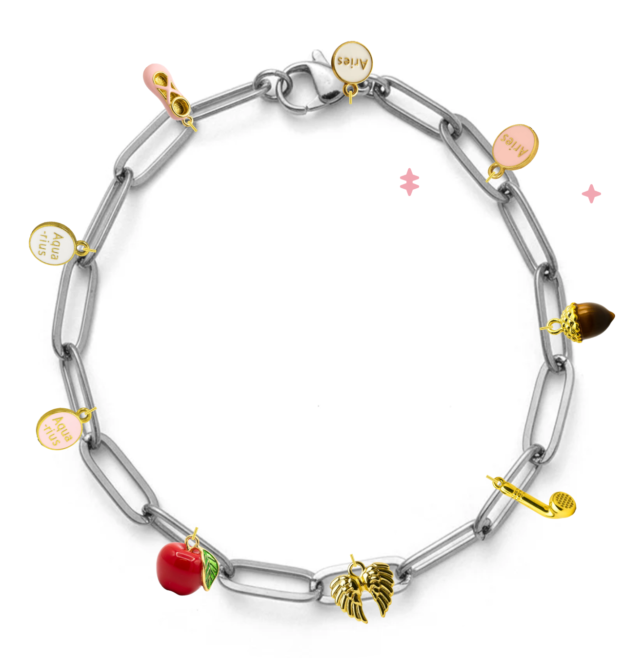 Silver Large Link Chain Bracelet