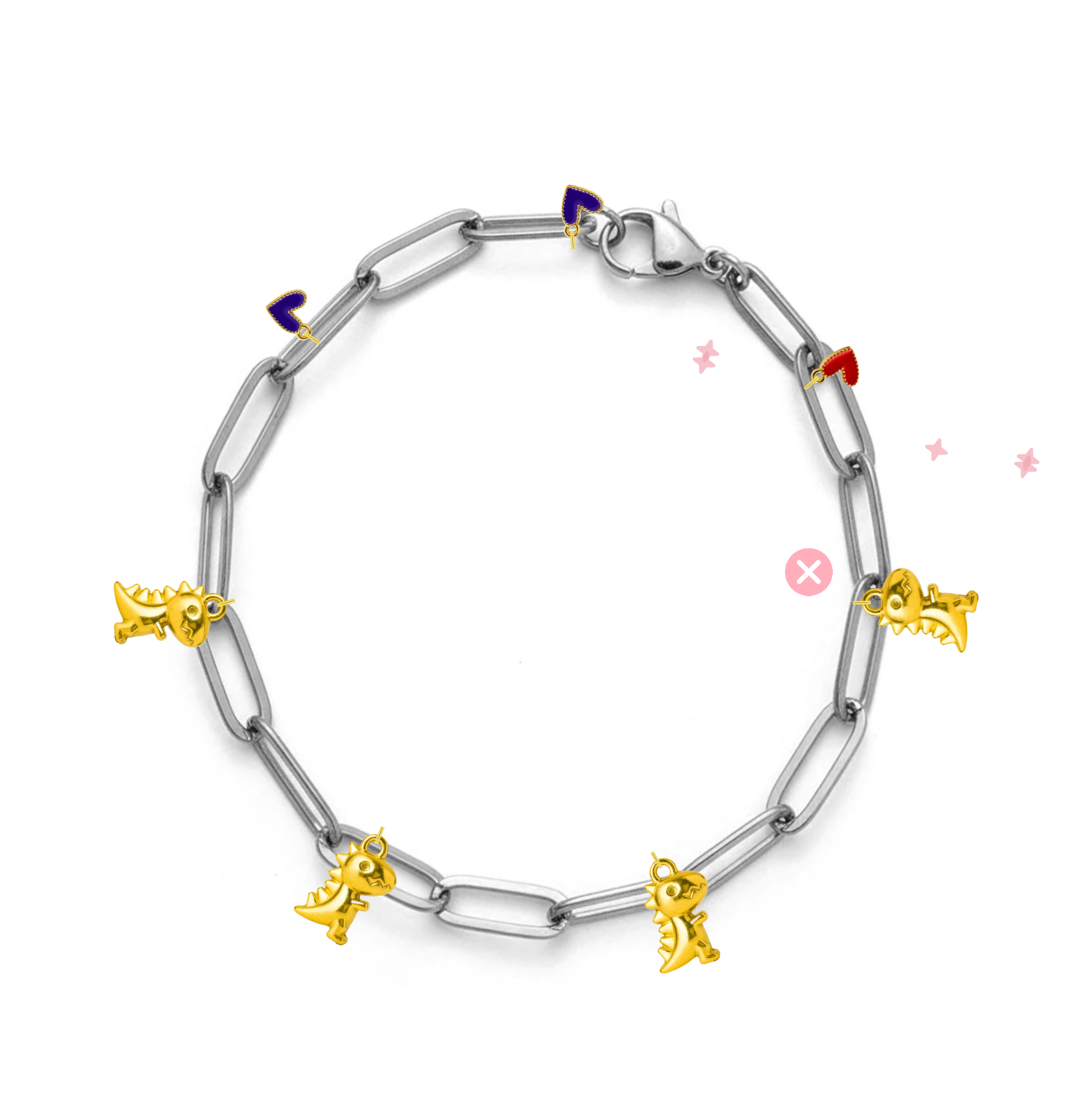 Silver Large Link Chain Bracelet