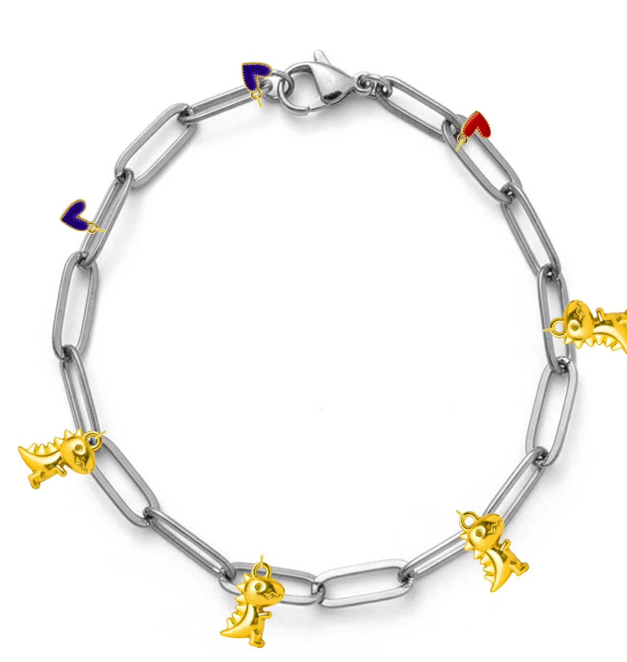 Silver Large Link Chain Bracelet