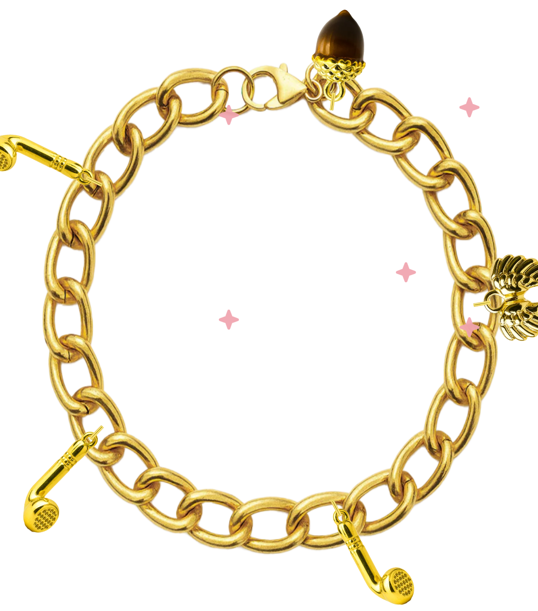 Gold Chunky Link Chain Bracelet