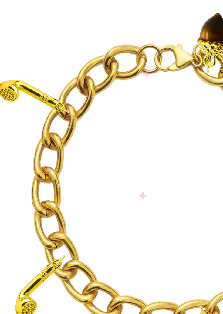 Gold Chunky Link Chain Bracelet
