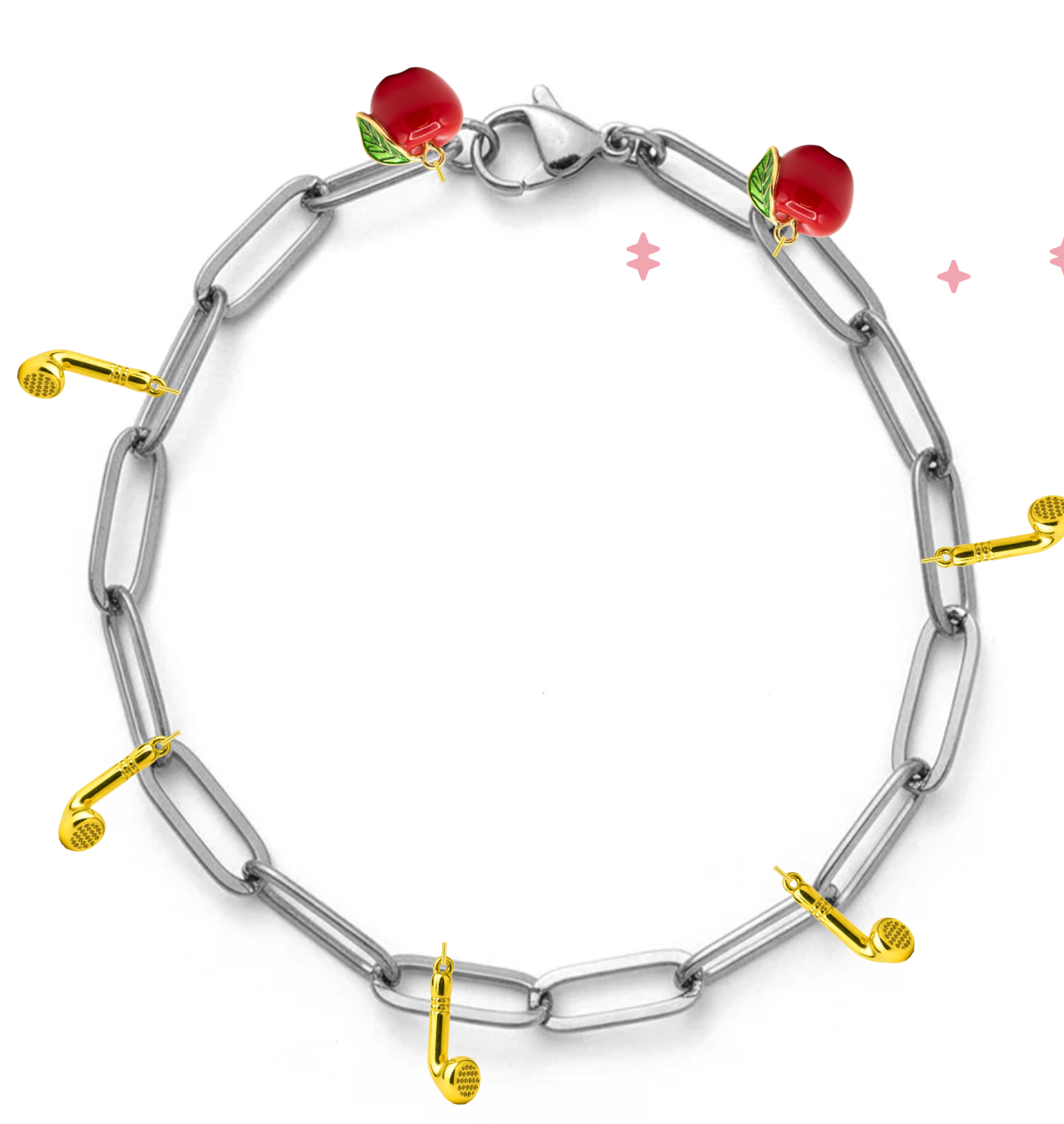 Silver Large Link Chain Bracelet