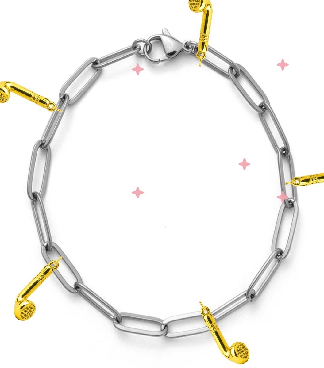 Silver Large Link Chain Bracelet