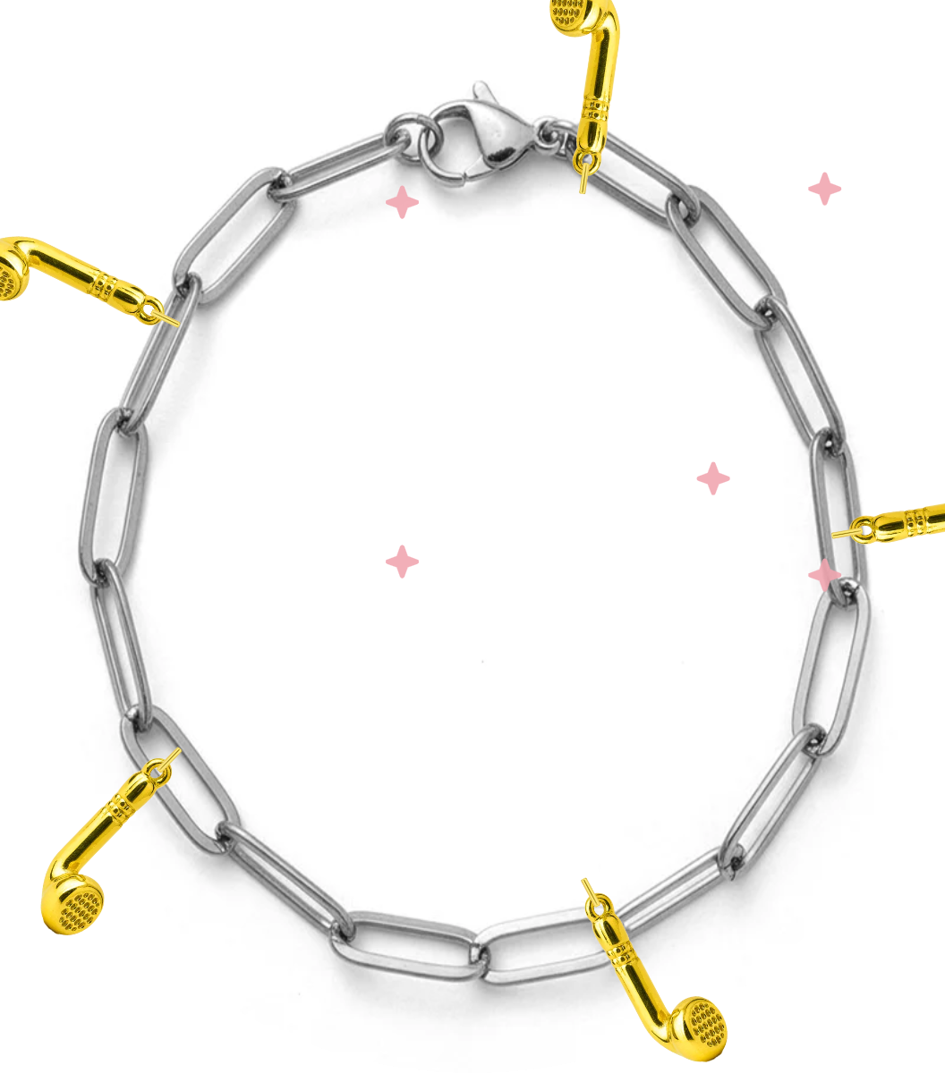 Silver Large Link Chain Bracelet
