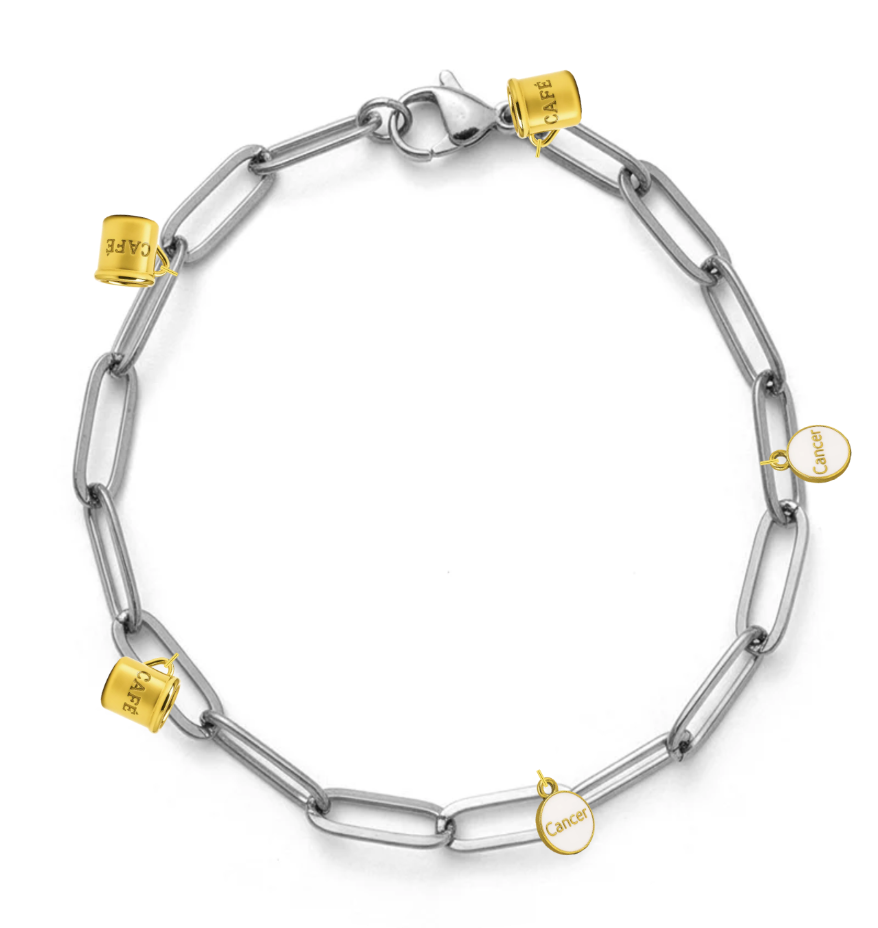 Silver Large Link Chain Bracelet