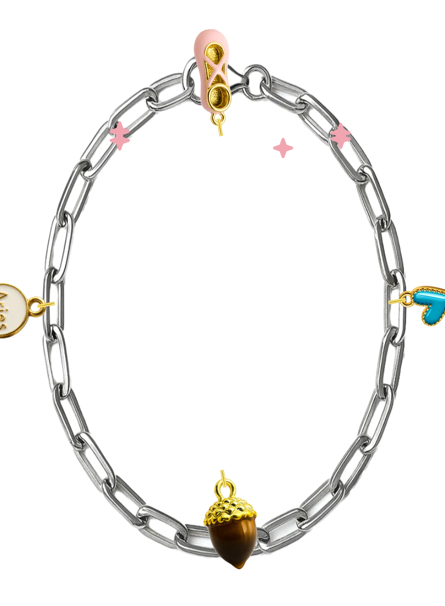 Silver Medium Link Chain Bracelet
