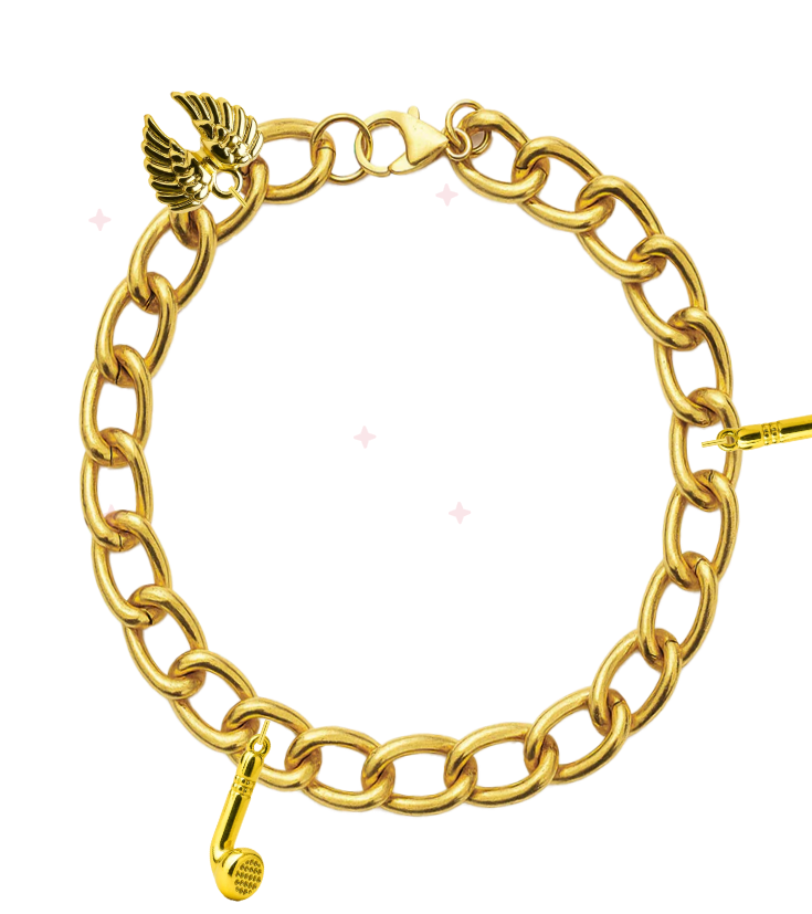 Gold Chunky Link Chain Bracelet